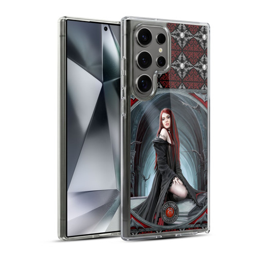 Anne Stokes Gothic Await The Night Soft Gel Case for Samsung Galaxy S24 Ultra 5G & MagSafe