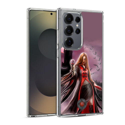 Anne Stokes Gothic Blood Moon Soft Gel Case for Samsung Galaxy S25 Ultra & MagSafe