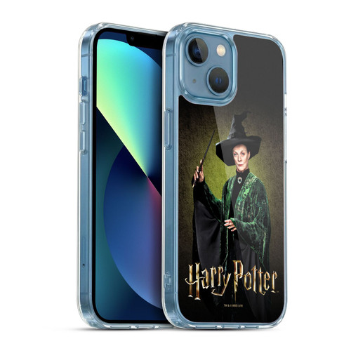 Harry Potter Chamber Of Secrets IV Minerva Mcgonagall Soft Gel Case for Apple iPhone 13 Mini & MagSafe