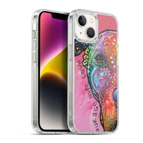 Dean Russo Dogs 3 Courage, Hope & Love Soft Gel Case for Apple iPhone 14