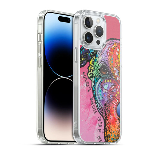Dean Russo Dogs 3 Courage, Hope & Love Soft Gel Case for Apple iPhone 14 Pro Max & MagSafe