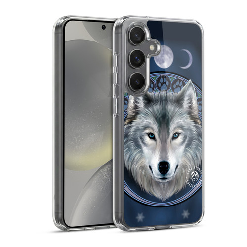 Anne Stokes Wolves Lunar Soft Gel Case for Samsung Galaxy S24 5G & MagSafe