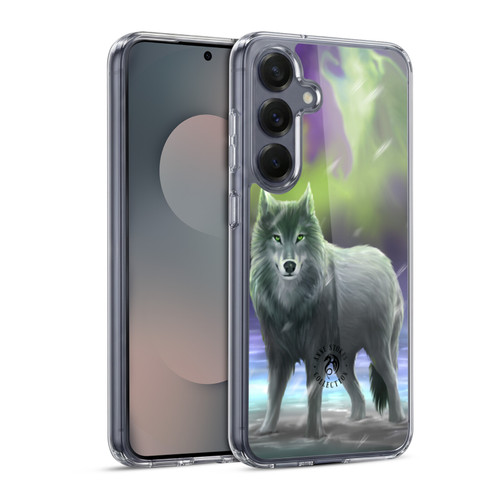 Anne Stokes Wolves Aura Soft Gel Case for Samsung Galaxy S25 & MagSafe