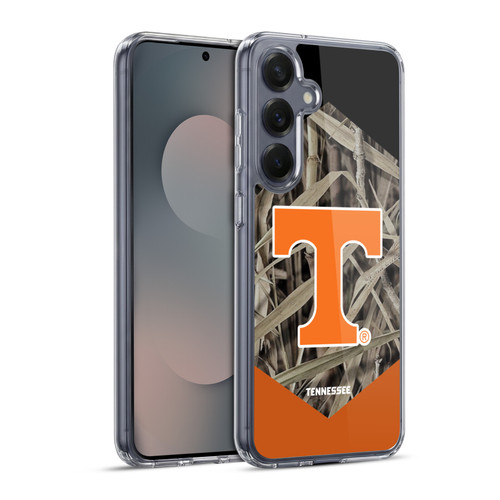 University Of Tennessee UTK University Of Tennessee Art Color Blocking Hunting Camou Soft Gel Case for Samsung Galaxy S25+ & MagSafe