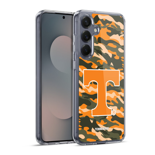 University Of Tennessee UTK University Of Tennessee Art Filtered All Purpose Camou Soft Gel Case for Samsung Galaxy S25+ & MagSafe