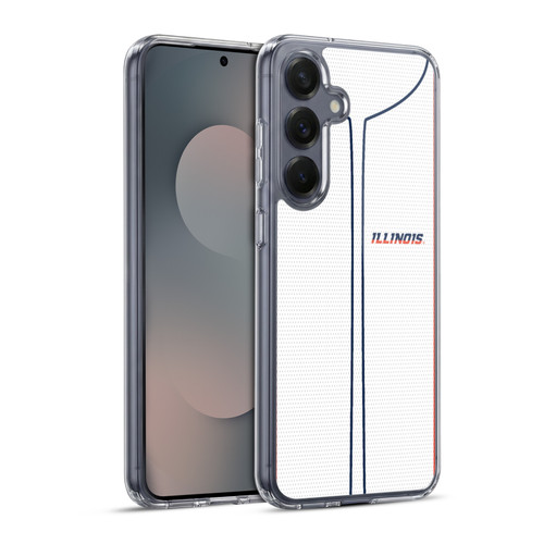 University Of Illinois U Of I University Of Illinois Baseball Jersey Soft Gel Case for Samsung Galaxy S25+ & MagSafe