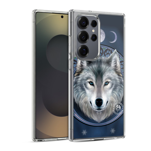 Anne Stokes Wolves Lunar Soft Gel Case for Samsung Galaxy S25 Ultra & MagSafe
