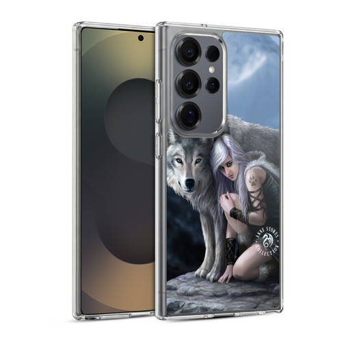 Anne Stokes Wolves Protector Soft Gel Case for Samsung Galaxy S25 Ultra & MagSafe