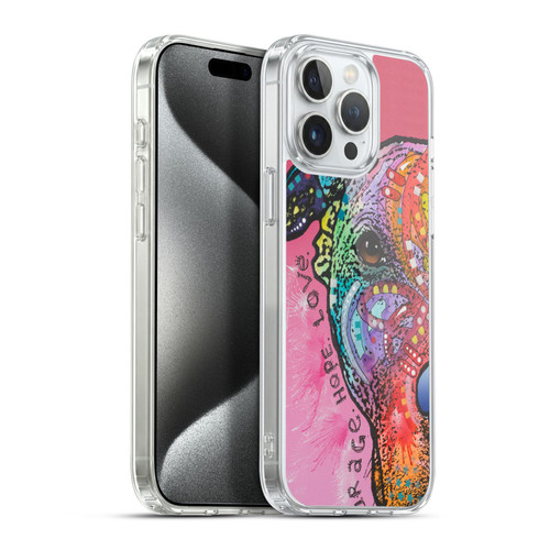 Dean Russo Dogs 3 Courage, Hope & Love Soft Gel Case for Apple iPhone 15 Pro Max & MagSafe