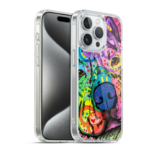 Dean Russo Dogs 3 Intentions Soft Gel Case for Apple iPhone 15 Pro & MagSafe