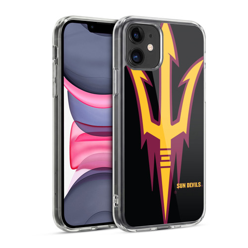 Arizona State University ASU Arizona State University Oversized Icon Soft Gel Case for Apple iPhone 11