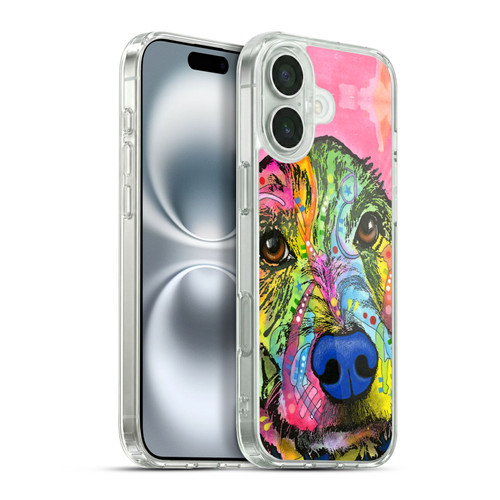 Dean Russo Dogs 3 Take Me Home Please Soft Gel Case for Apple iPhone 16 Plus & MagSafe