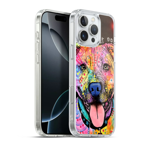 Dean Russo Dogs 3 Best Dog Soft Gel Case for Apple iPhone 16 Pro Max & MagSafe