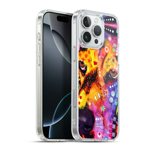 Dean Russo Dogs 3 Blossom Soft Gel Case for Apple iPhone 16 Pro Max & MagSafe