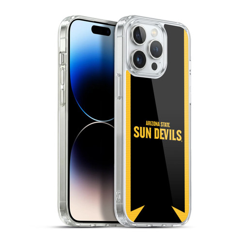 Arizona State University ASU Arizona State University Football Jersey Soft Gel Case for Apple iPhone 13 Pro Max & MagSafe