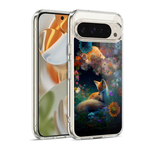 JK Stewart Art Fox Soft Gel Case for Google Pixel 9 / Pixel 9 Pro
