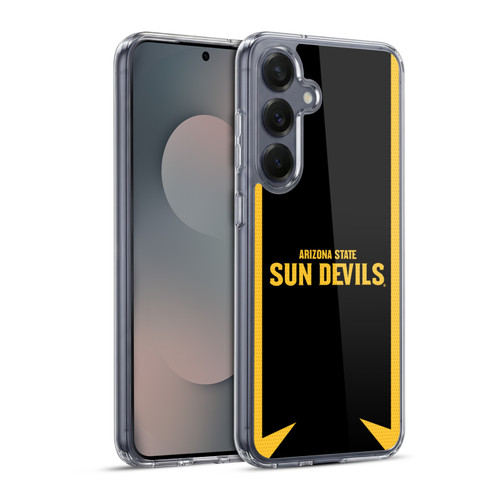 Arizona State University ASU Arizona State University Football Jersey Soft Gel Case for Samsung Galaxy S25+ & MagSafe