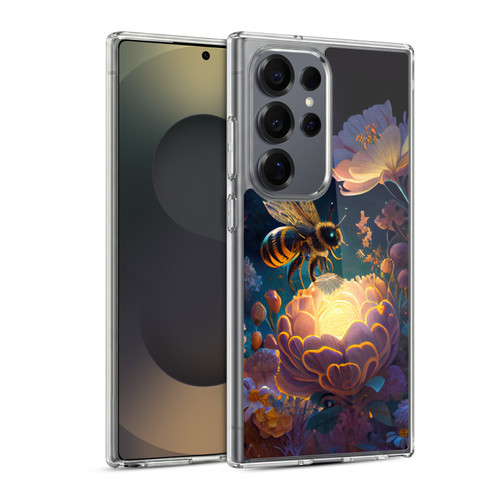 JK Stewart Art Bee Soft Gel Case for Samsung Galaxy S25 Ultra & MagSafe