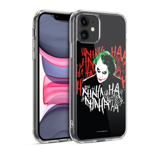 The Dark Knight Graphics Joker Laugh Soft Gel Case for Apple iPhone 11