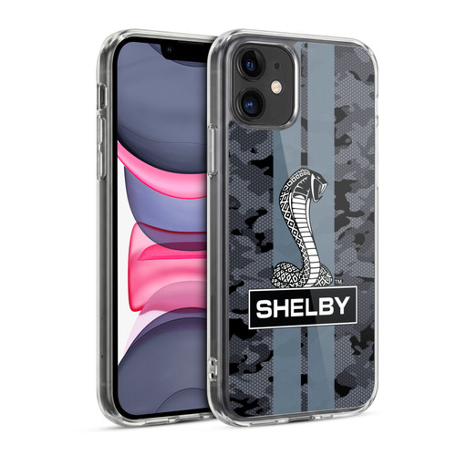Shelby Logos Camouflage Soft Gel Case for Apple iPhone 11