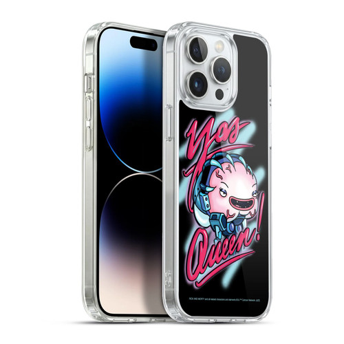 Rick And Morty Season 5 Graphics Yas Queen! Soft Gel Case for Apple iPhone 13 Pro Max & MagSafe