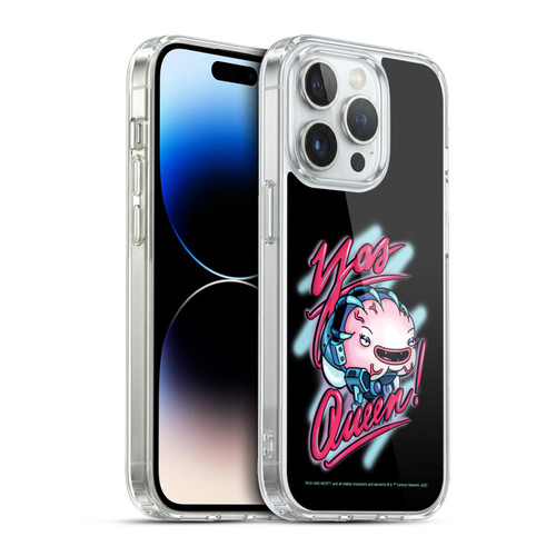 Rick And Morty Season 5 Graphics Yas Queen! Soft Gel Case for Apple iPhone 13 Pro & MagSafe