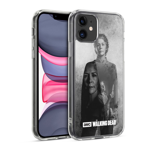 AMC The Walking Dead Double Exposure Carol Soft Gel Case for Apple iPhone 11