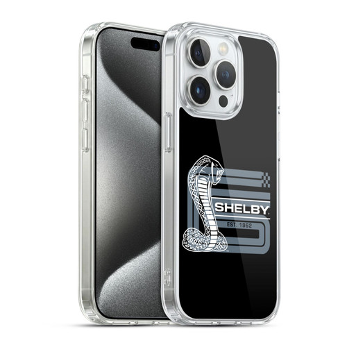 Shelby Logos CS Super Snake Soft Gel Case for Apple iPhone 15 Pro & MagSafe