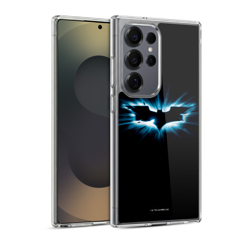 The Dark Knight Graphics Logo Black Soft Gel Case for Samsung Galaxy S25 Ultra & MagSafe