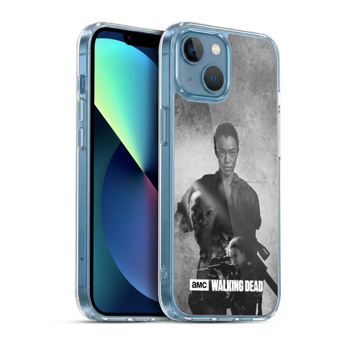 AMC The Walking Dead Double Exposure Sasha Soft Gel Case for Apple iPhone 13 Mini & MagSafe