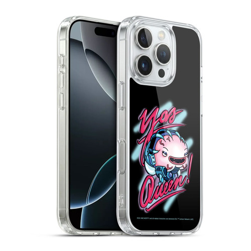 Rick And Morty Season 5 Graphics Yas Queen! Soft Gel Case for Apple iPhone 16 Pro & MagSafe