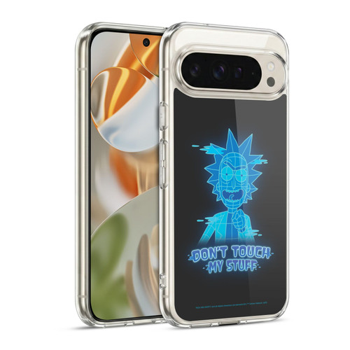 Rick And Morty Season 5 Graphics Don't Touch My Stuff Soft Gel Case for Google Pixel 9 / Pixel 9 Pro