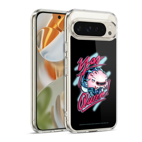 Rick And Morty Season 5 Graphics Yas Queen! Soft Gel Case for Google Pixel 9 / Pixel 9 Pro