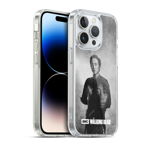 AMC The Walking Dead Double Exposure Glenn Soft Gel Case for Apple iPhone 13 Pro & MagSafe