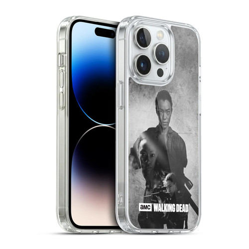 AMC The Walking Dead Double Exposure Sasha Soft Gel Case for Apple iPhone 13 Pro & MagSafe