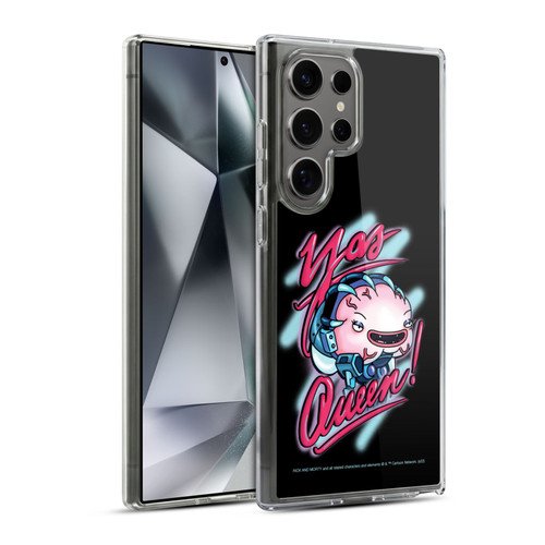 Rick And Morty Season 5 Graphics Yas Queen! Soft Gel Case for Samsung Galaxy S24 Ultra 5G & MagSafe