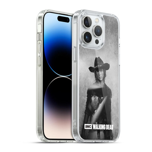 AMC The Walking Dead Double Exposure Carl Soft Gel Case for Apple iPhone 14 Pro Max & MagSafe