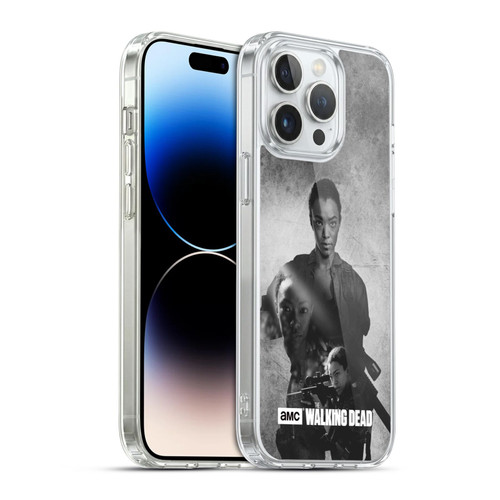 AMC The Walking Dead Double Exposure Sasha Soft Gel Case for Apple iPhone 14 Pro Max & MagSafe