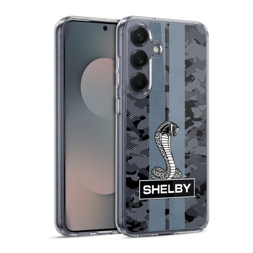Shelby Logos Camouflage Soft Gel Case for Samsung Galaxy S25 & MagSafe