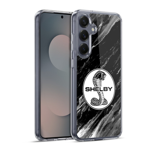 Shelby Logos Marble Soft Gel Case for Samsung Galaxy S25+ & MagSafe