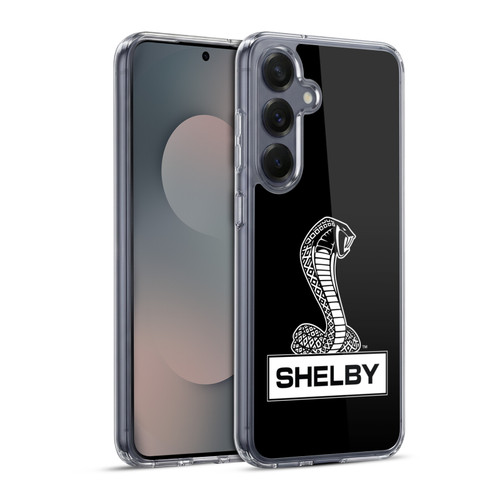 Shelby Logos Plain Soft Gel Case for Samsung Galaxy S25+ & MagSafe
