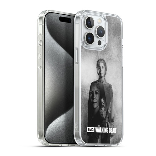 AMC The Walking Dead Double Exposure Carol Soft Gel Case for Apple iPhone 15 Pro Max & MagSafe