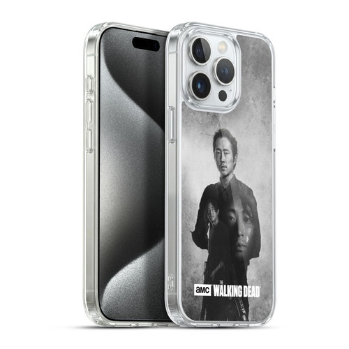 AMC The Walking Dead Double Exposure Glenn Soft Gel Case for Apple iPhone 15 Pro Max & MagSafe