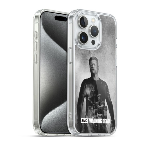 AMC The Walking Dead Double Exposure Abraham Soft Gel Case for Apple iPhone 15 Pro & MagSafe