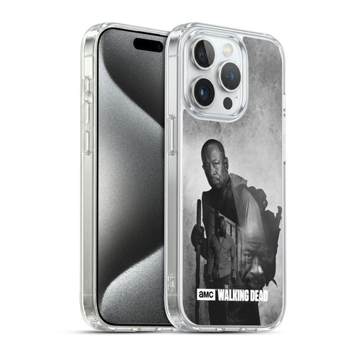 AMC The Walking Dead Double Exposure Morgan Soft Gel Case for Apple iPhone 15 Pro & MagSafe