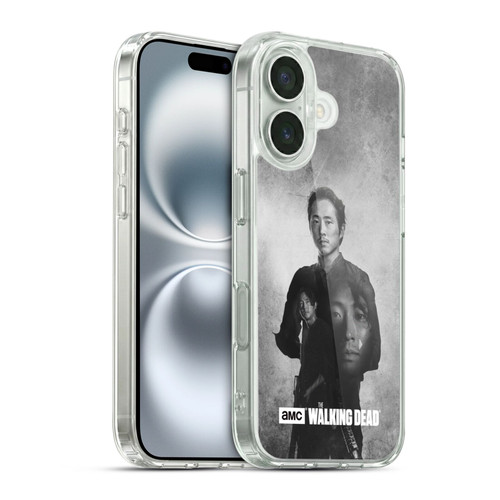 AMC The Walking Dead Double Exposure Glenn Soft Gel Case for Apple iPhone 16 & MagSafe