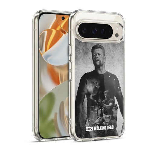 AMC The Walking Dead Double Exposure Abraham Soft Gel Case for Google Pixel 9 / Pixel 9 Pro