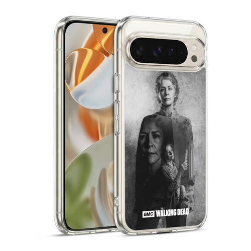 AMC The Walking Dead Double Exposure Carol Soft Gel Case for Google Pixel 9 / Pixel 9 Pro