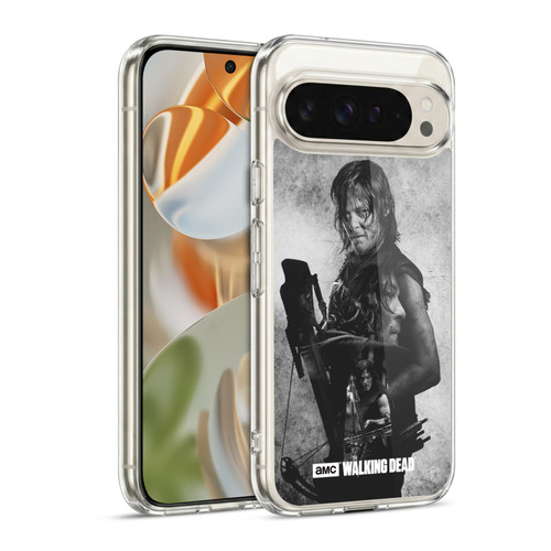 AMC The Walking Dead Double Exposure Daryl Soft Gel Case for Google Pixel 9 / Pixel 9 Pro