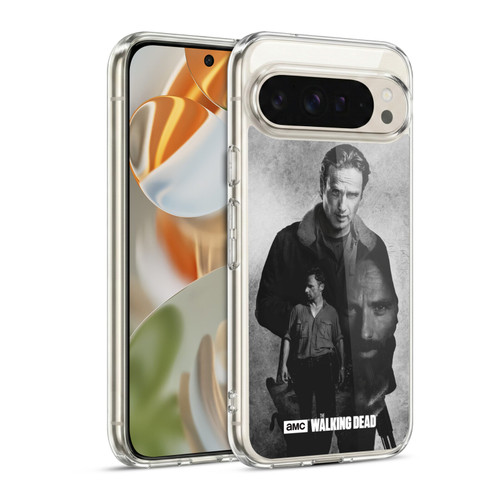 AMC The Walking Dead Double Exposure Rick Soft Gel Case for Google Pixel 9 / Pixel 9 Pro